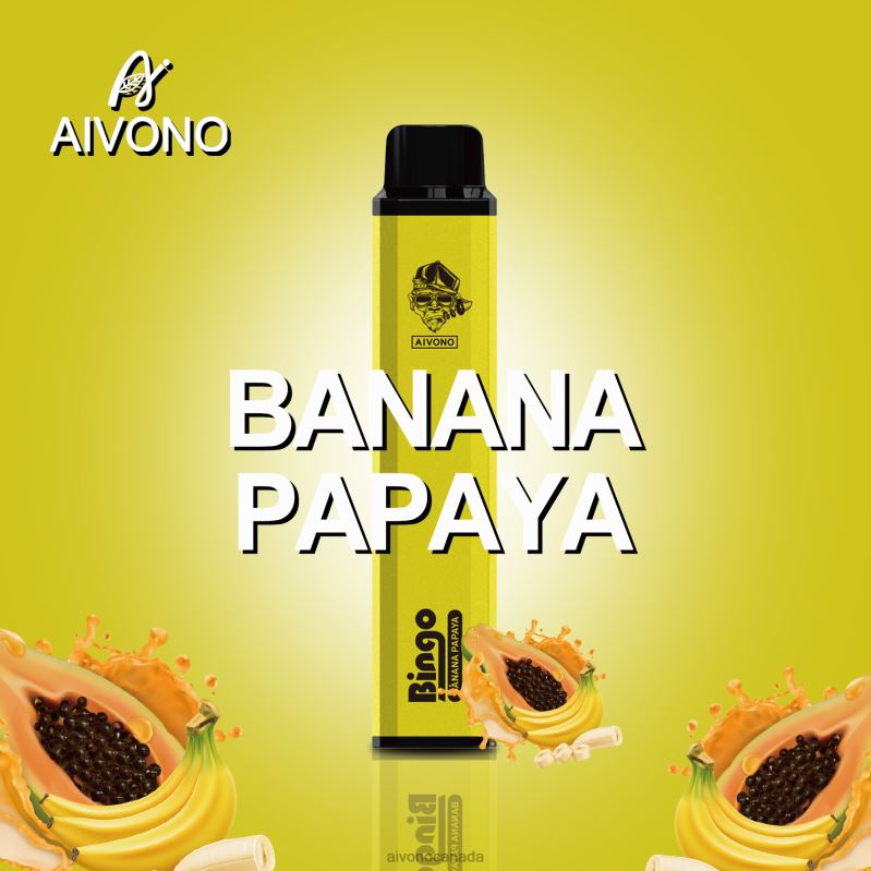 Aivono AIM BINGO 4000 Banana Papaya RBX2X137 - Aivono Vape