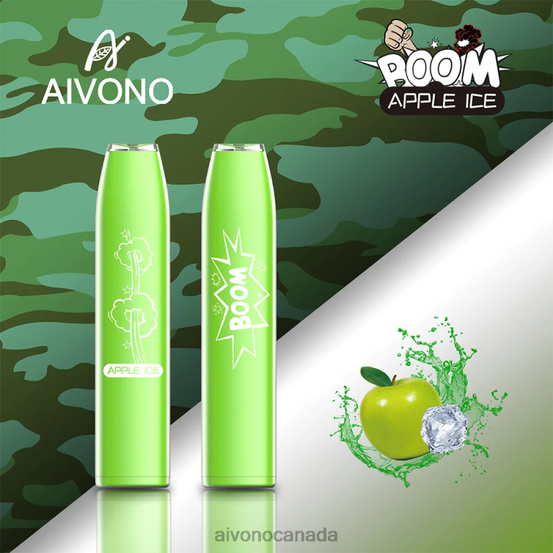 Aivono AIM BOOM 600 Apple Ice RBX2X354 - Aivono Vape Review