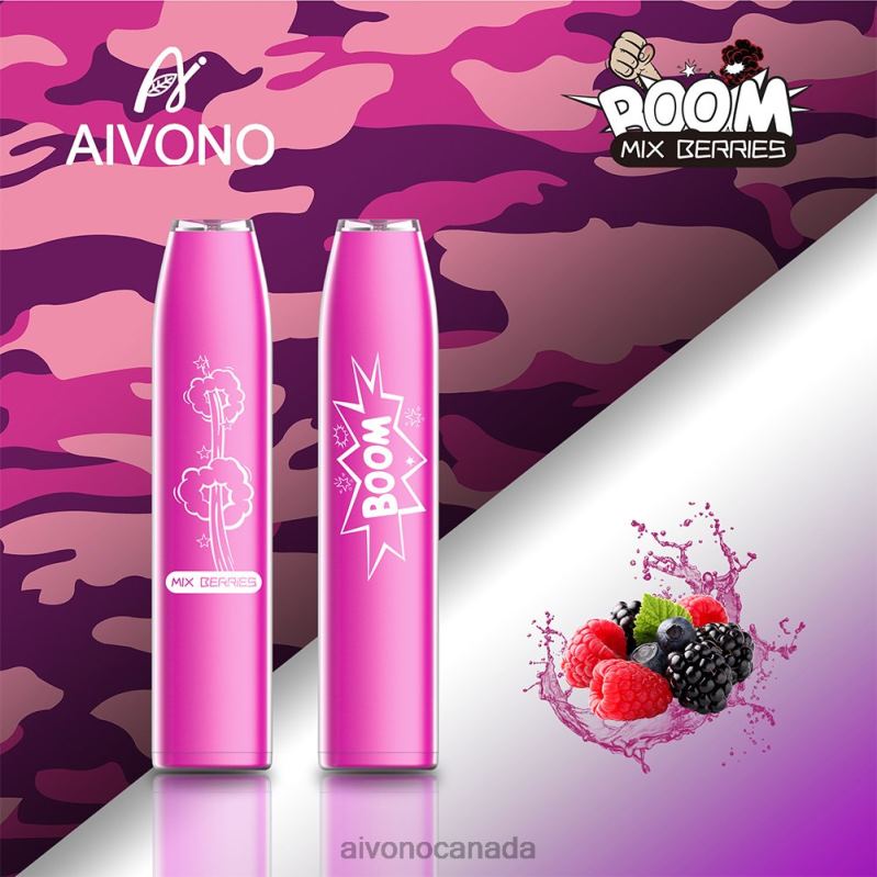 Aivono AIM BOOM 600 Mixed Berries RBX2X361 - Aivono Vape