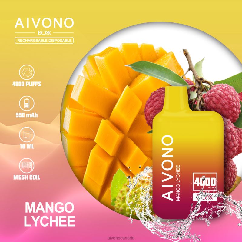 Aivono AIM BOXX 4000 Mango Lychee RBX2X216 - Aivono Canada
