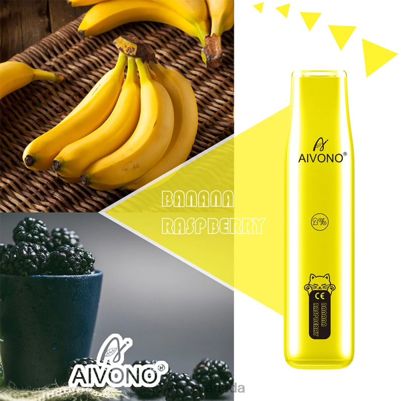 Aivono AIM CAT 400 Banana Raspberry RBX2X334 - Aivono Vape Review