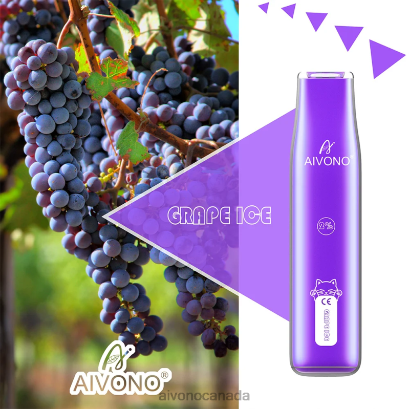 Aivono AIM CAT 400 Grape Ice RBX2X337 - Aivono Vape