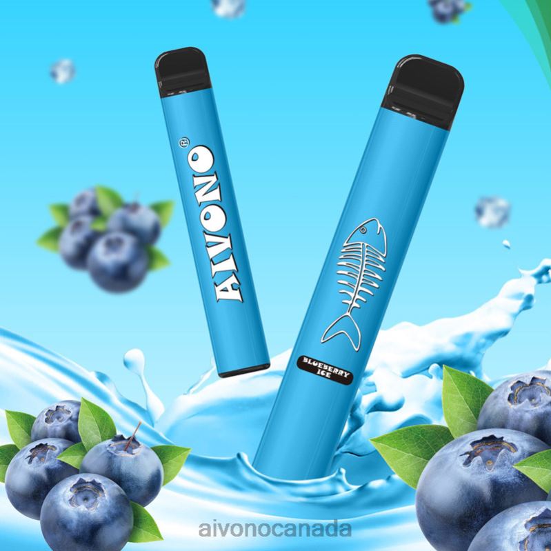 Aivono AIM FISHBONE 600 Blueberry Ice RBX2X279 - Aivono Vape Canada
