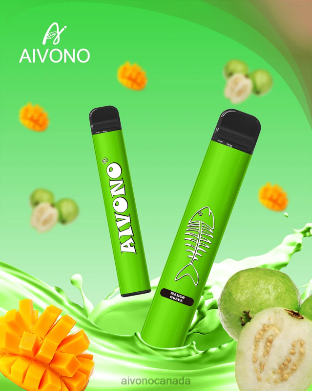 Aivono AIM FISHBONE 600 Mango Guava RBX2X283 - Aivono Vape Canada