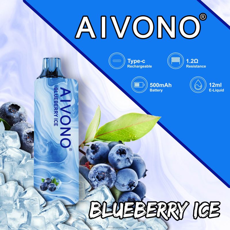 Aivono AIM GUN 7000 Blueberry Ice RBX2X104 - Aivono Canada