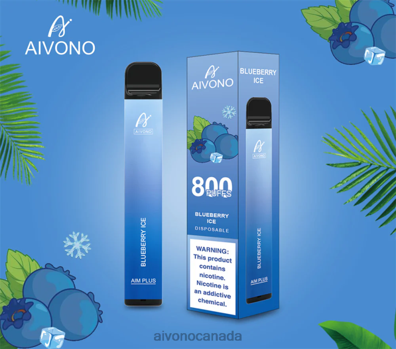 Aivono AIM PLUS 800 Blueberry Ice RBX2X175 - Aivono Vape Canada
