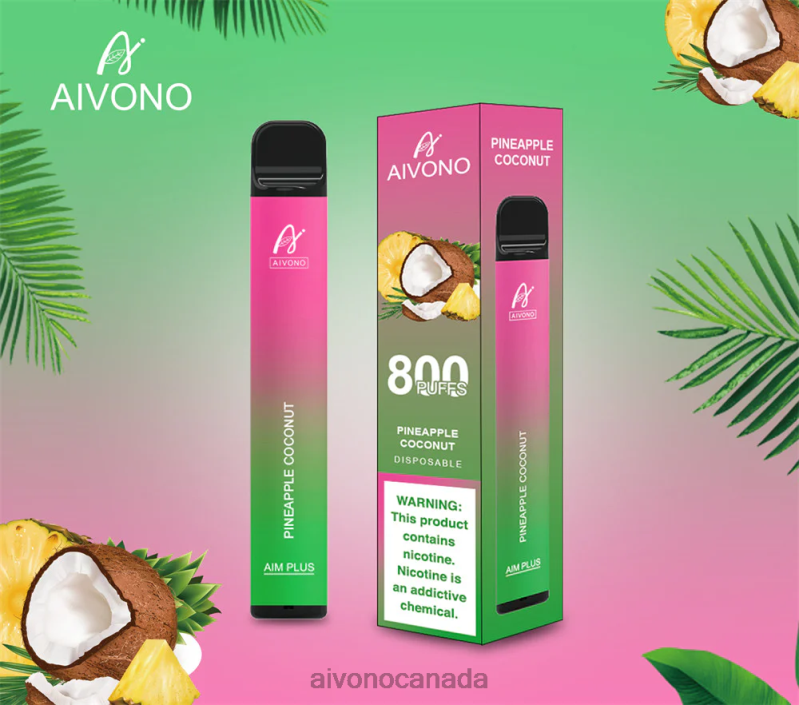 Aivono AIM PLUS 800 Pineapple Coconat RBX2X200 - Aivono Canada