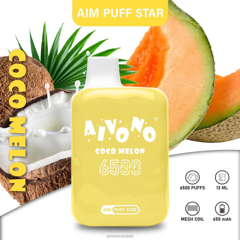 Aivono AIM PUFF STAR 6500 Coco Melon RBX2X297 - Aivono Vape