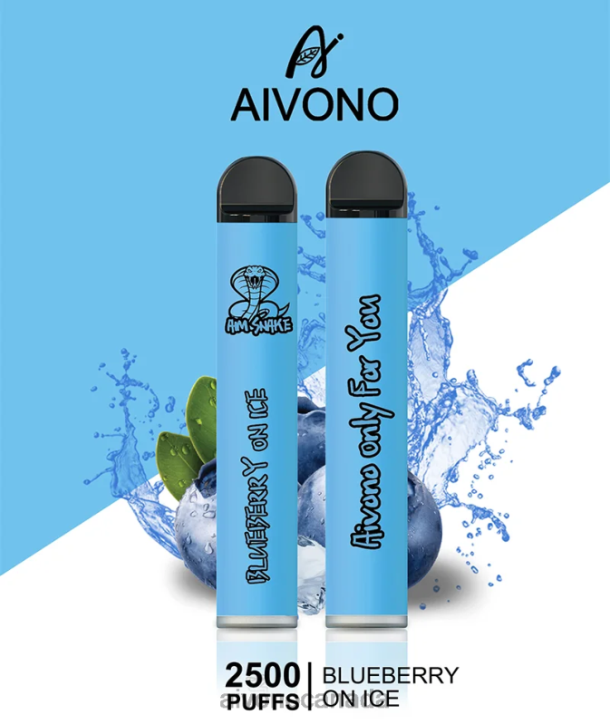 Aivono AIM SNAKE 2500 Blueberry On Ice RBX2X299 - Aivono Vape Canada