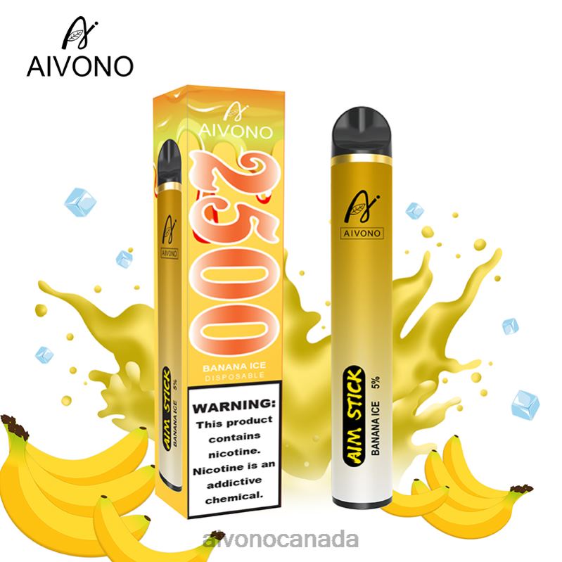 Aivono AIM STICK 2500 Banana Ice RBX2X151 - Aivono Vape Canada