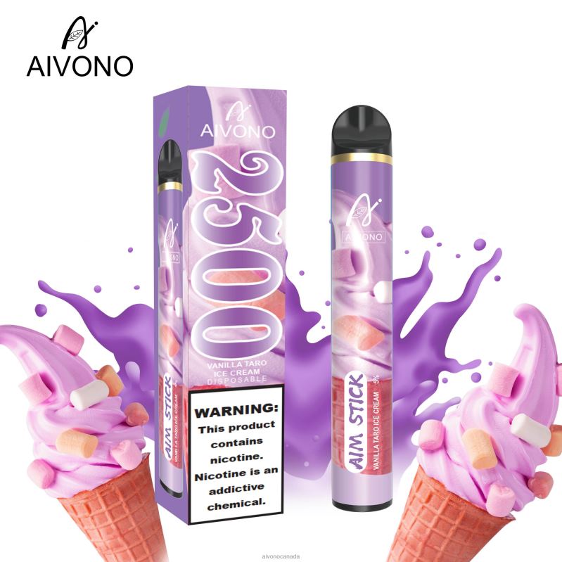 Aivono AIM STICK 2500 Vanilla Taro Ice Cream RBX2X147 - Aivono Vape Canada