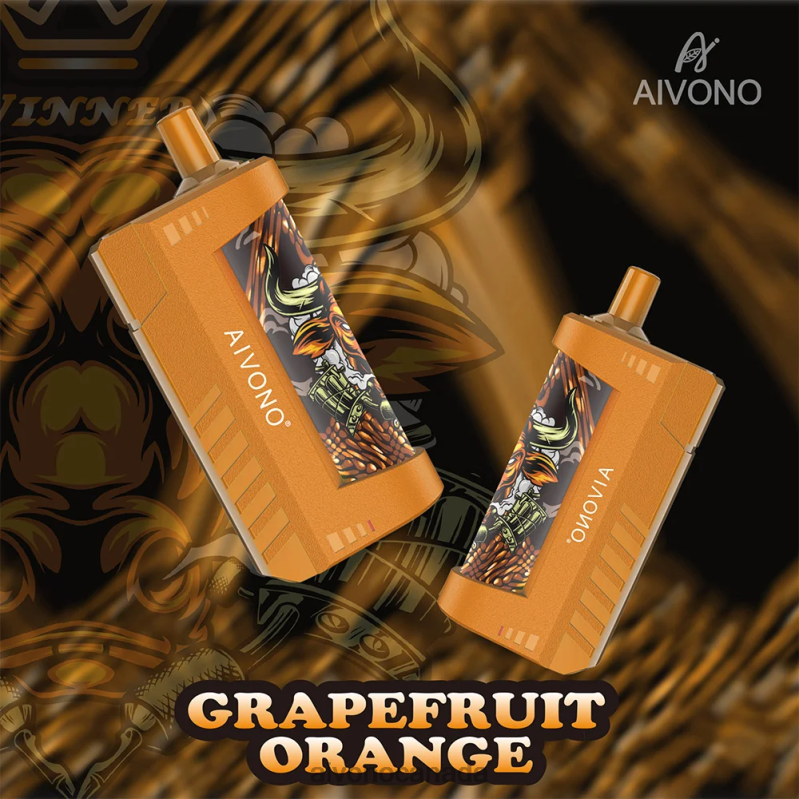 Aivono AIM WINNER 5000 Grapefruit Orange RBX2X126 - Aivono Vape Review