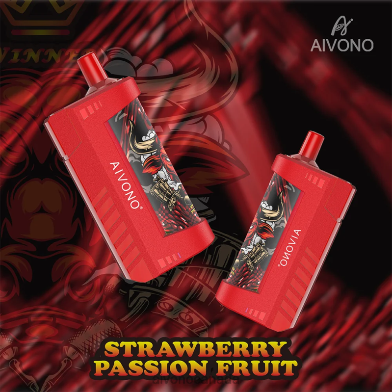 Aivono AIM WINNER 5000 Strawberry Passion Fruit RBX2X130 - Aivono Vape Review