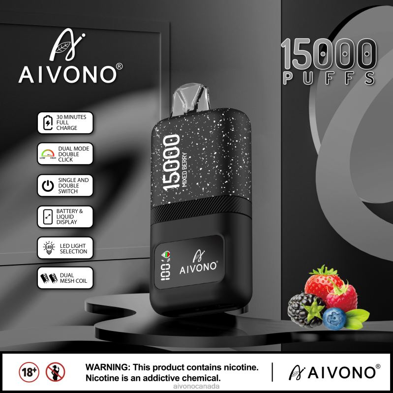 Aivono AIM magic 15000 Mixed Berry RBX2X67 - Aivono Vape Canada