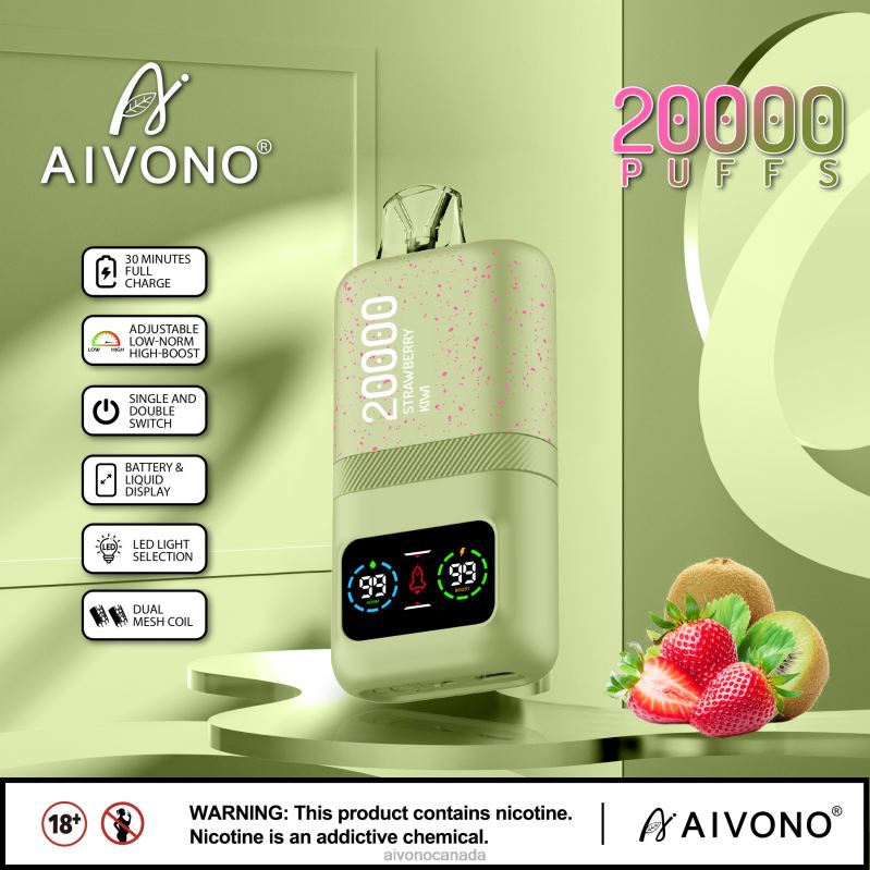 Aivono AIM magic 20000 Strawberry Kiwi RBX2X81 - Aivono Vape
