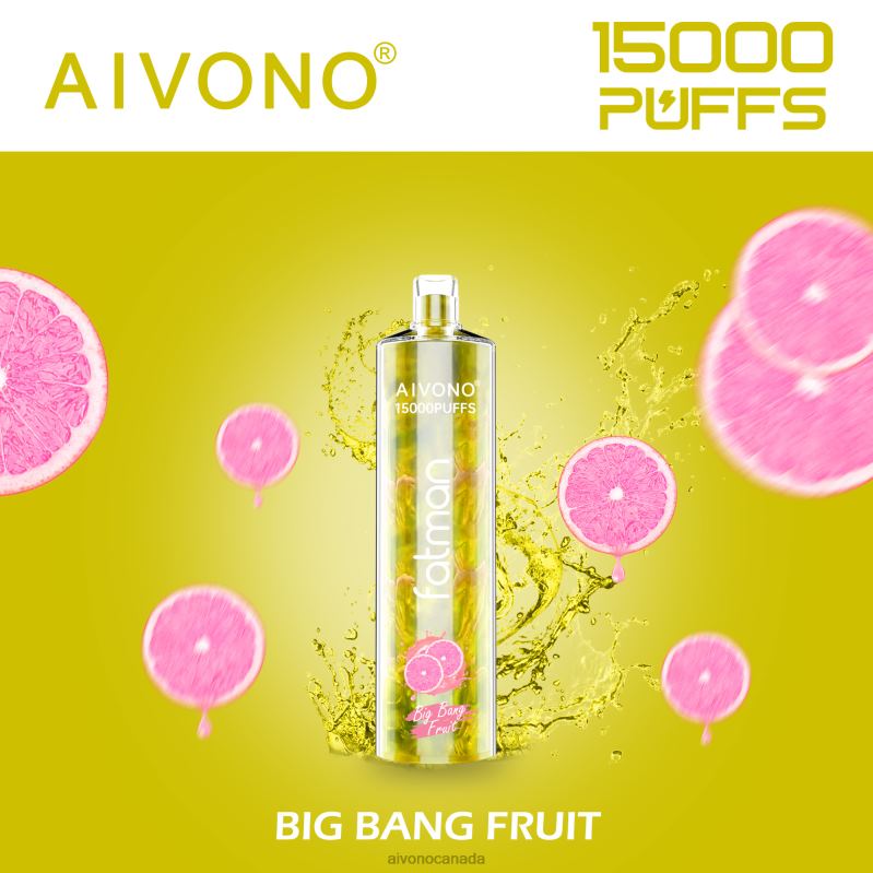 Aivono FATMAN 15000 Big Bang Fruit RBX2X16 - Aivono Canada