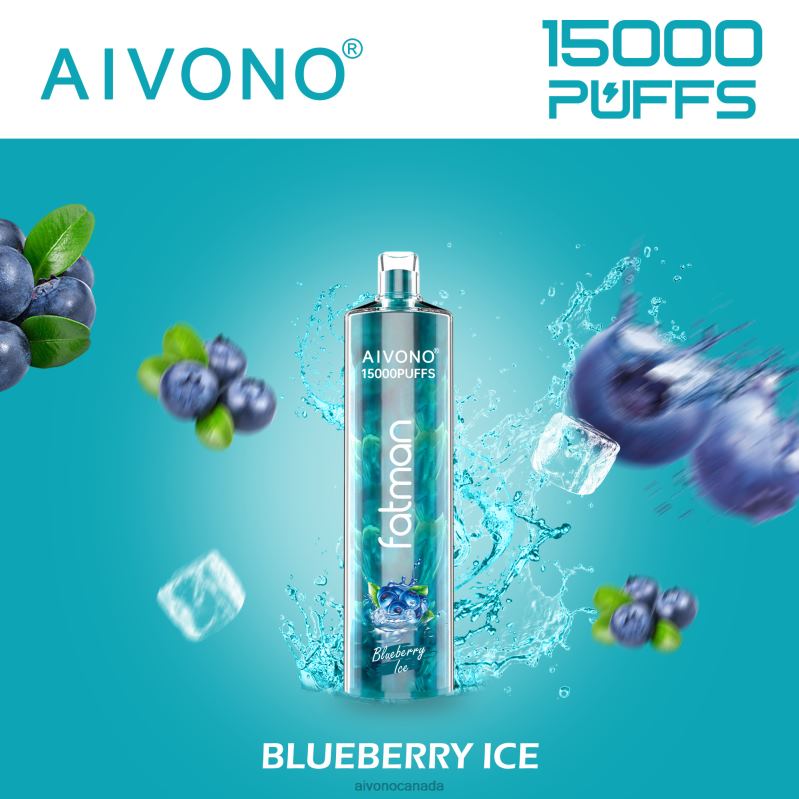 Aivono FATMAN 15000 Blueberry Ice RBX2X14 - Aivono Vape Review