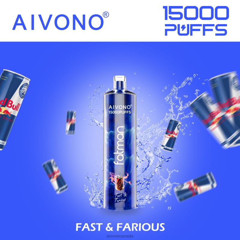 Aivono FATMAN 15000 Fast  Furious RBX2X18 - Aivono Vape Review