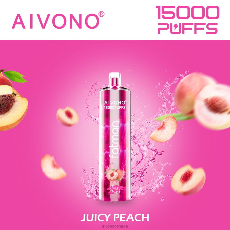 Aivono FATMAN 15000 Juicy Peach RBX2X17 - Aivono Vape