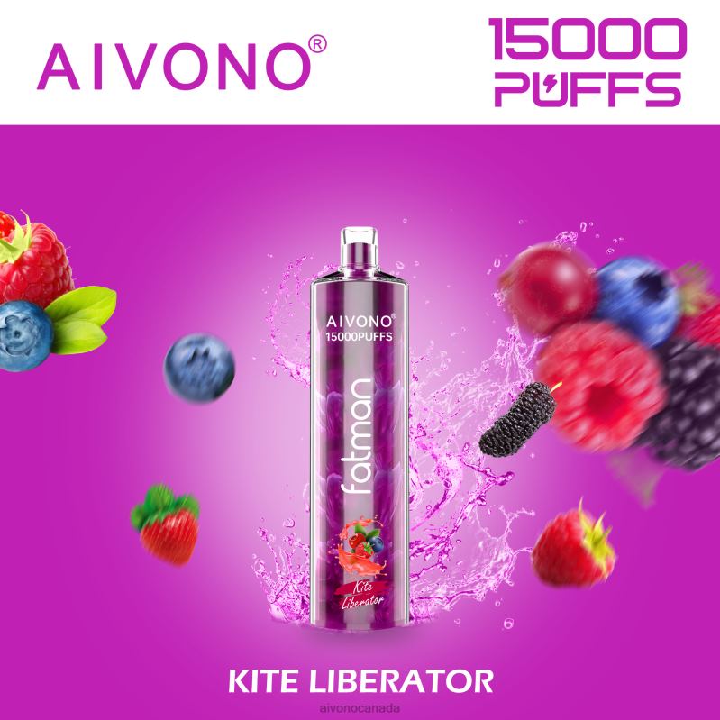 Aivono FATMAN 15000 Kite Liberator RBX2X13 - Aivono Vape