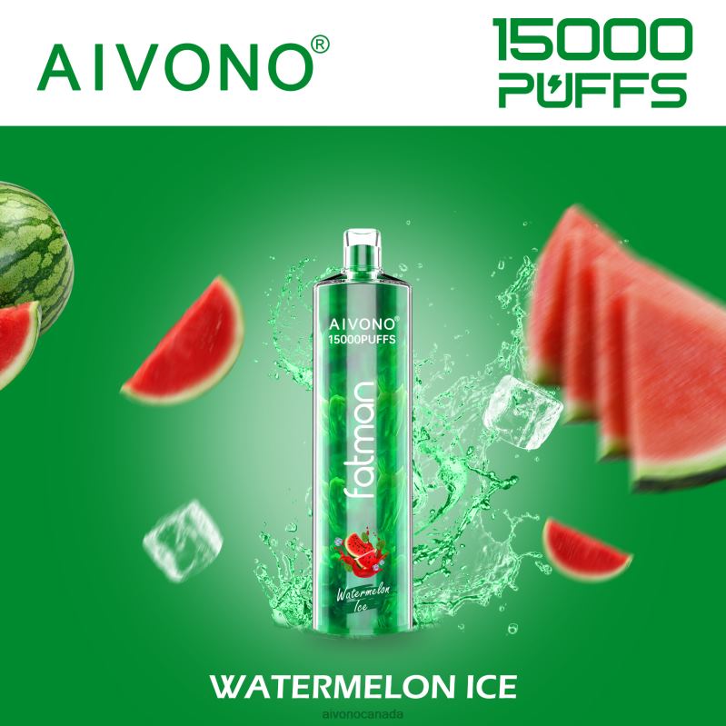 Aivono FATMAN 15000 Watermelon Ice RBX2X12 - Aivono Canada