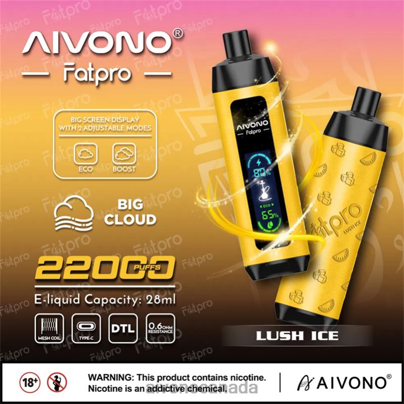 Aivono Fatpro 22000 Lush Ice RBX2X3 - Aivono Vape Canada