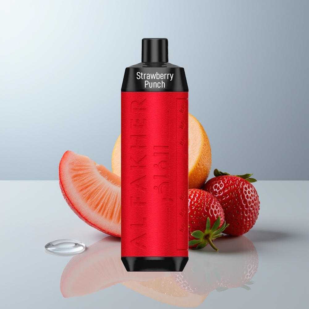 Wholesale Canada Al Fakher Crown Bar 8000 18ml Strawberry Punch