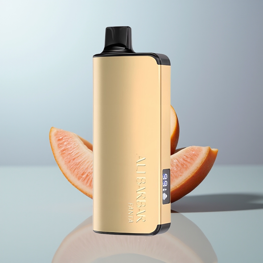 Wholesale Canada Alibarbar Ingot 9000 Puffs 22ml LED Display Fanta