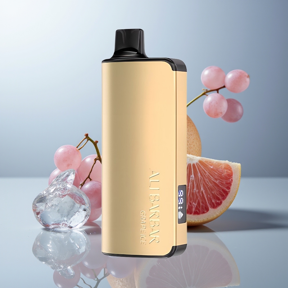 Wholesale Canada Alibarbar Ingot 9000 Puffs 2350mAh LED Grape Ice