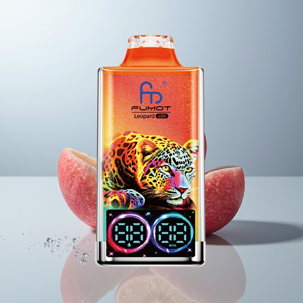 Wholesale Canada Fumot Leopard 40000 Puffs Dual Mesh Cherry Ice