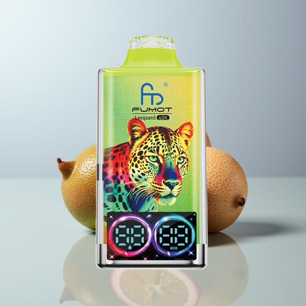 Wholesale Canada Fumot Leopard 40K Puffs Dual Mesh Kiwi Passion Fruit Guava