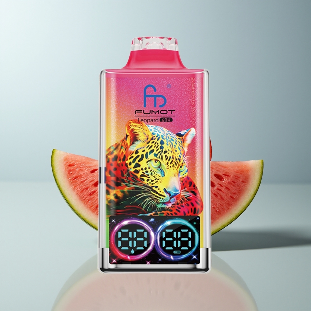 Wholesale Canada Fumot Leopard 40K Puffs Dual Mesh Strawberry Watermelon