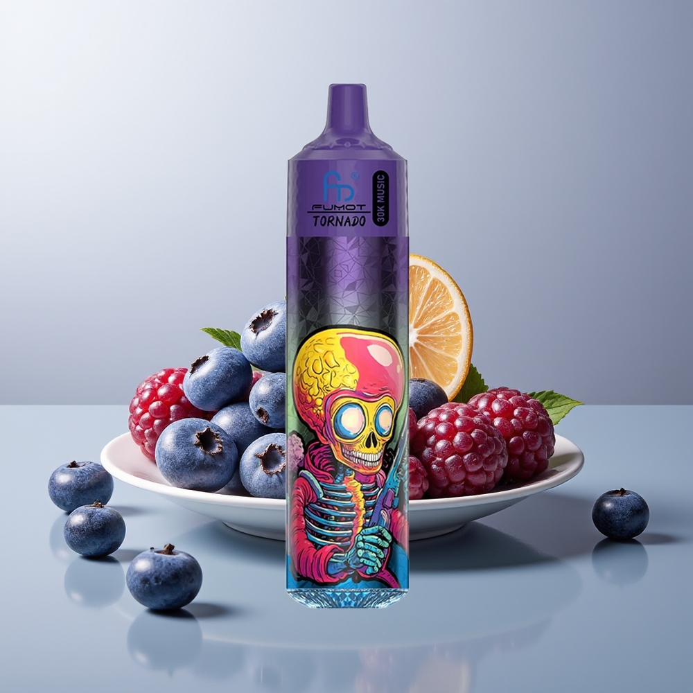 Wholesale Canada Fumot RandM Tornado 30000 Puffs 30mL Blueberry Blackberry