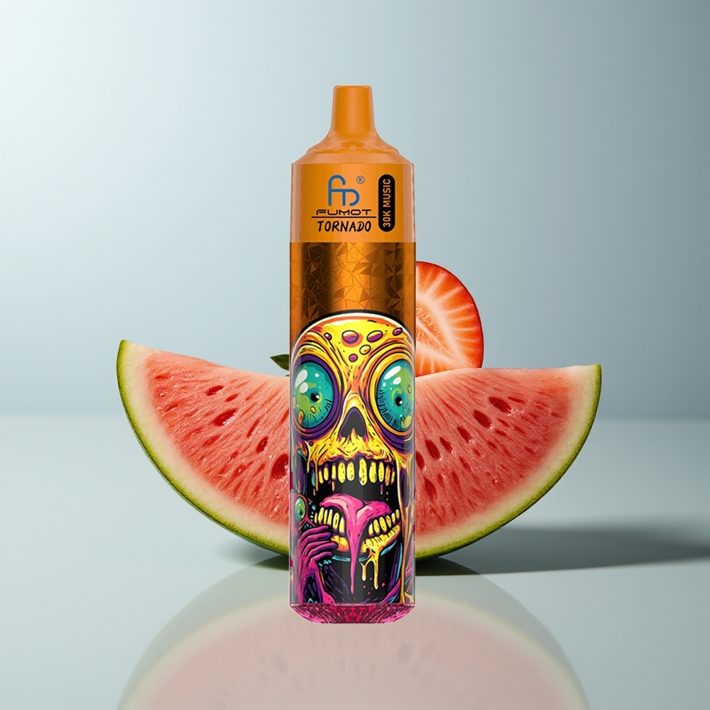 Wholesale Canada Fumot Randm Tornado 30000 Puffs 30mL Strawberry Watermelon