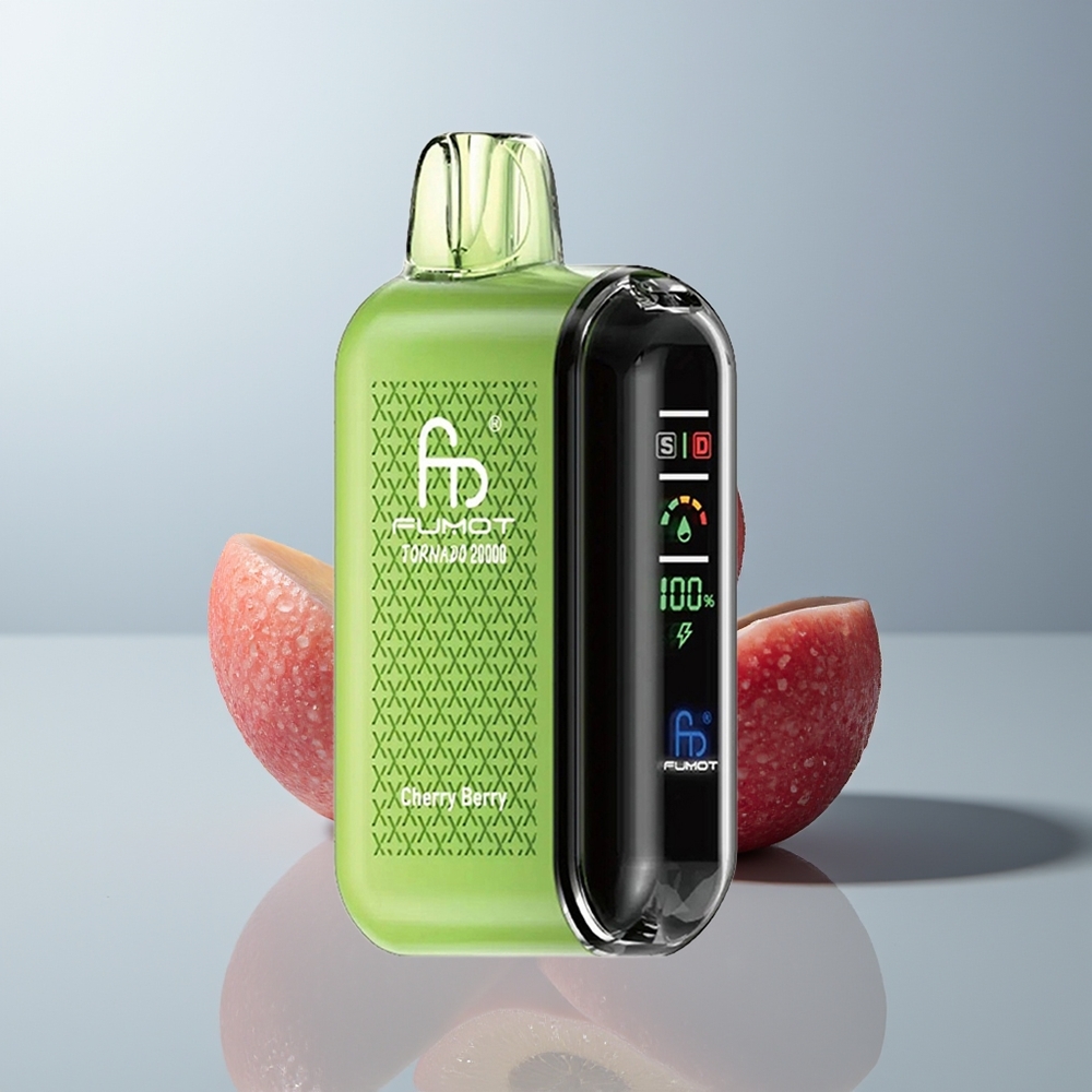Wholesale Canada Fumot Tornado 20000 Puffs Dual Mesh Cherry Berry