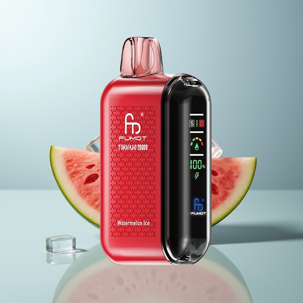 Wholesale Canada Fumot Tornado 20000 Puffs Dual Mesh Coil Watermelon Ice