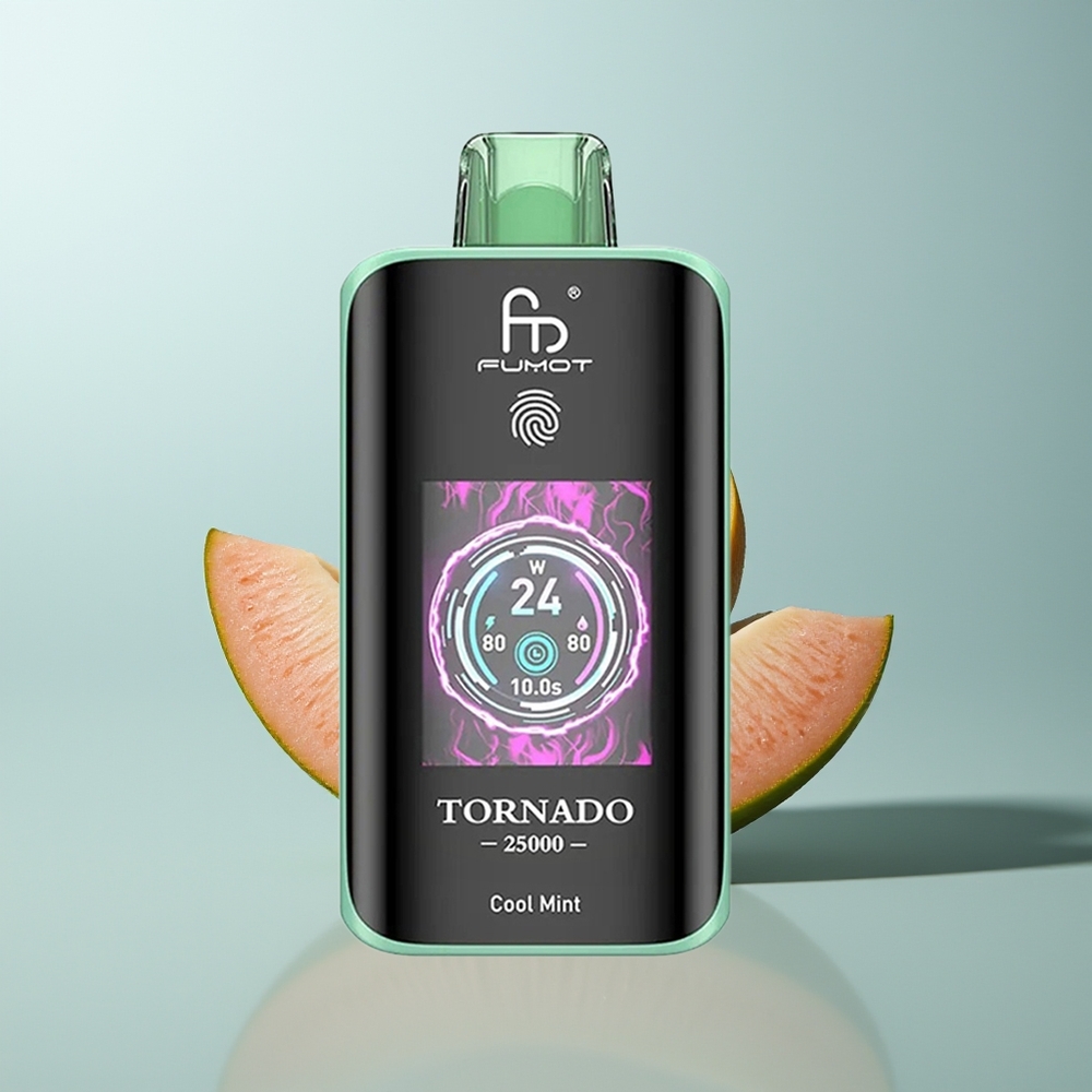 Wholesale Canada Fumot Tornado 25000 Puffs 700mAh Rechargeable Cool Mint