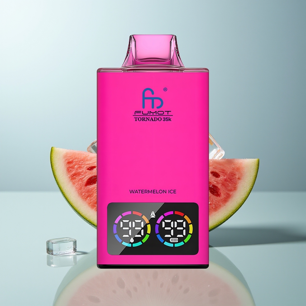 Wholesale Canada Fumot Tornado 35000 Puffs Dual Mesh Coil USB-C Watermelon Ice