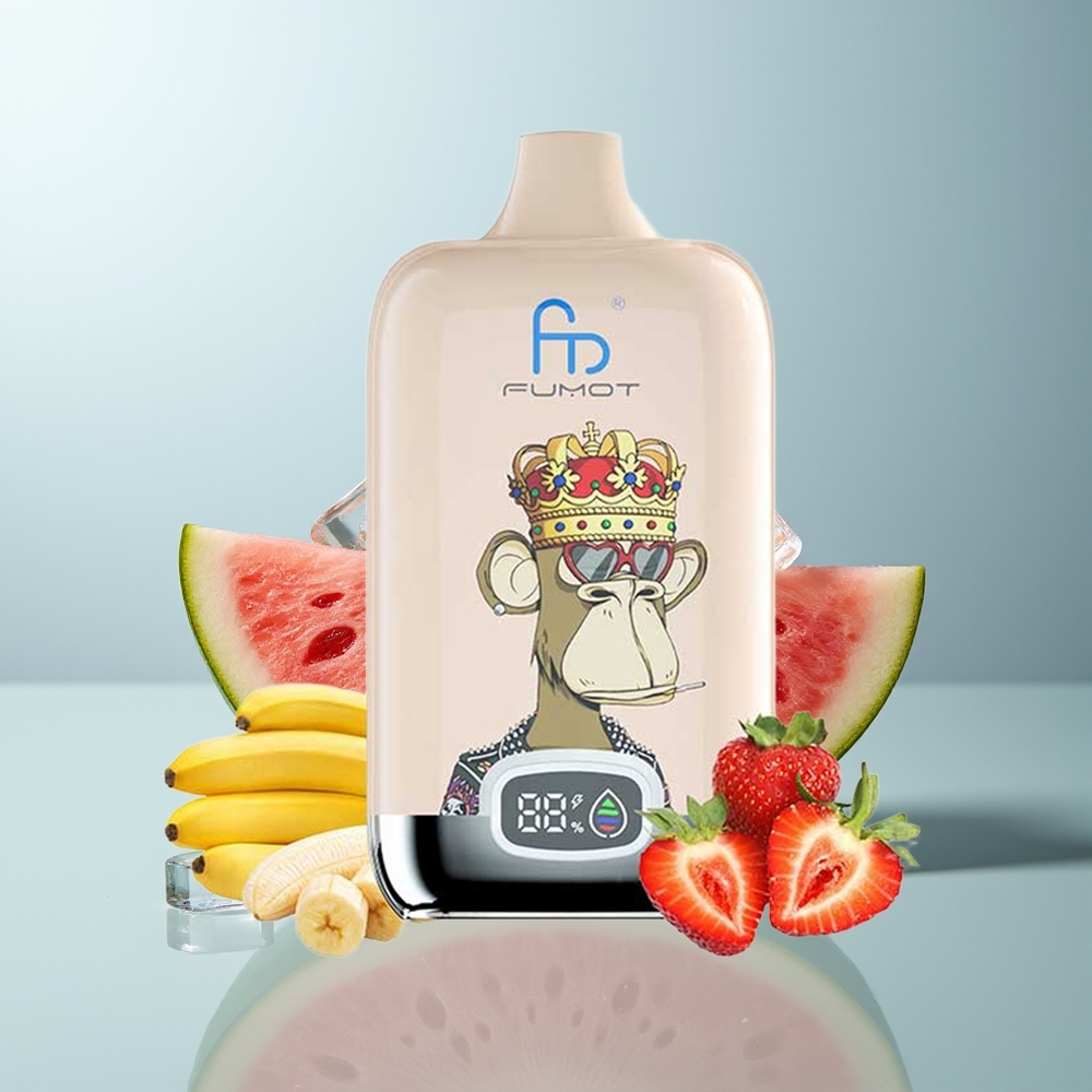 Wholesale Canada Fumot Tornado Digital Box 12000 Puffs Mesh Coil Watermelon Ice