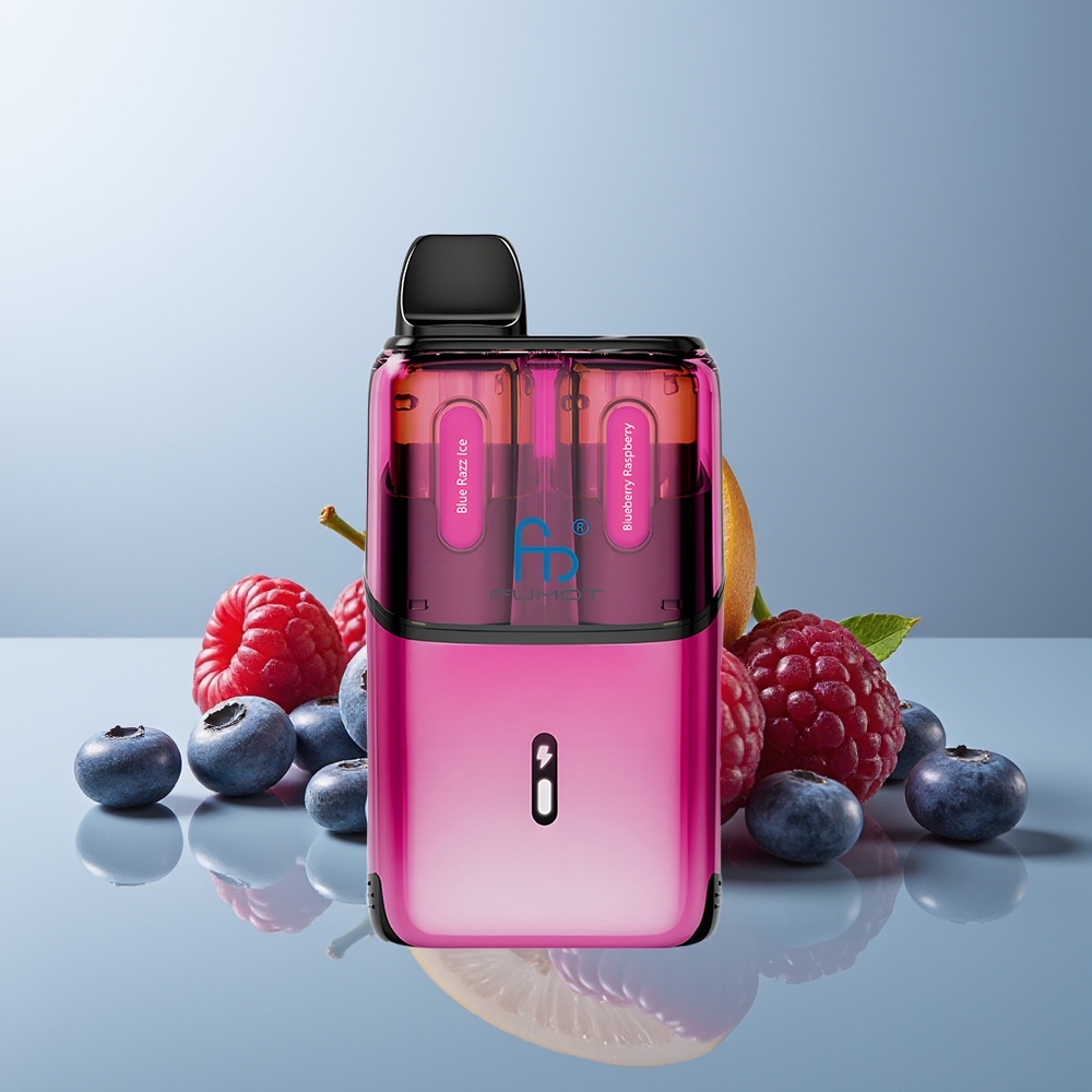 Wholesale Canada Fumot Ultra T32000 24ml Mesh Coil Blue Razz Ice - Blueberry Raspberry
