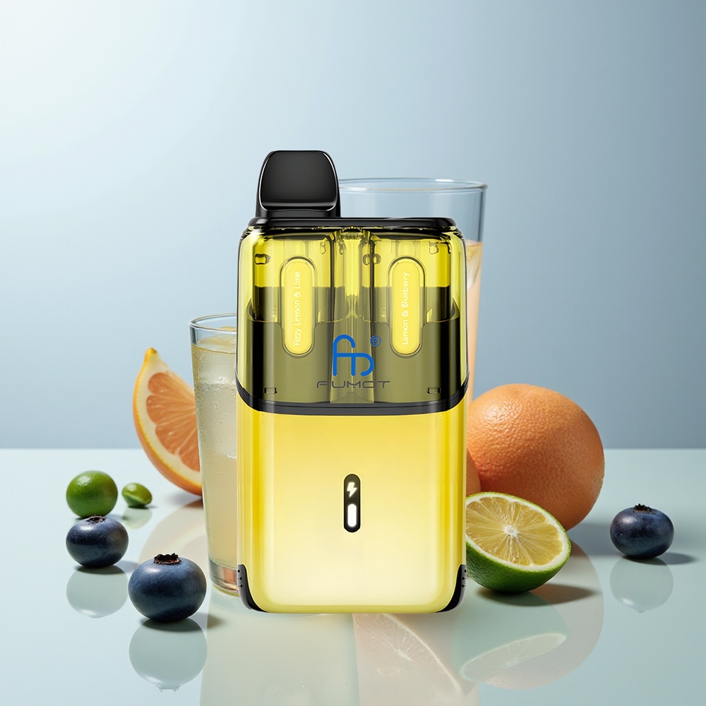 Wholesale Canada Fumot Ultra T32000 32000 Puffs 24ml Fizzy Lemon  Lime - Lemon  Blueberry