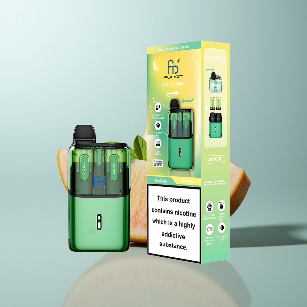 Wholesale Canada Fumot Ultra T32000 32000 Puffs Mesh Cool Mint Spearmint
