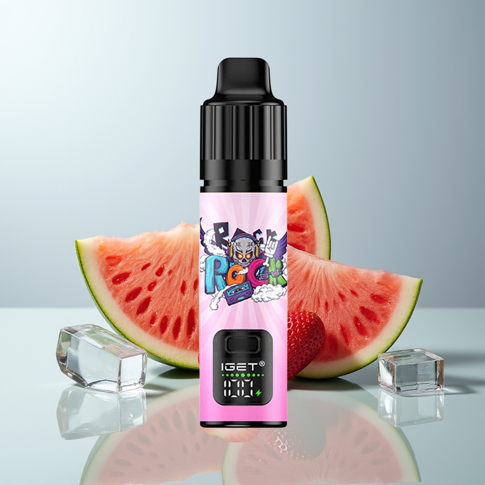 Wholesale Canada IGET BAR PLUS S3 POD 10000 Puffs 18ml E-liquid Strawberry Watermelon Ice