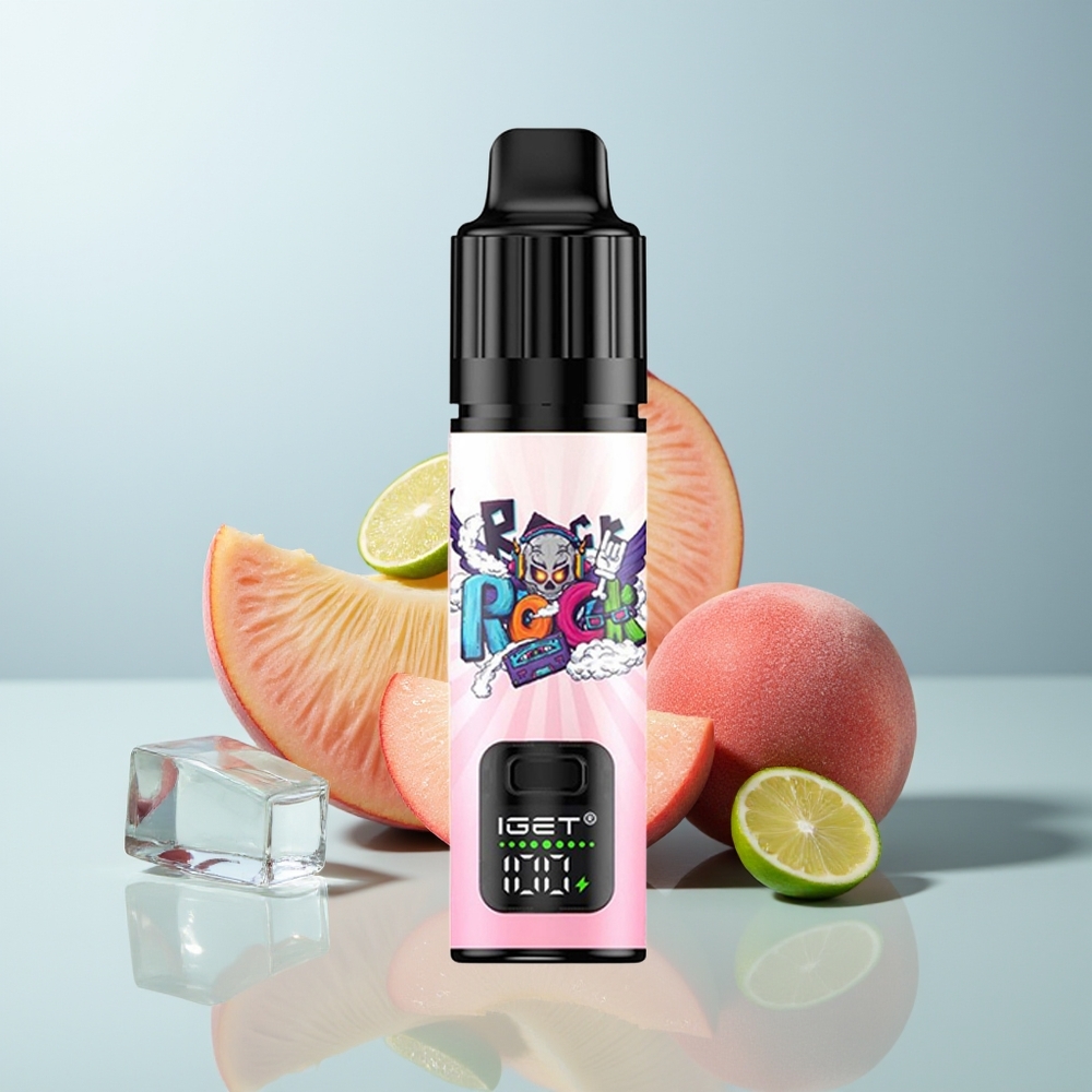 Wholesale Canada IGET BAR PLUS S3 POD 10000 Puffs 18ml Peach Lychee Lime Ice Disposable Vape