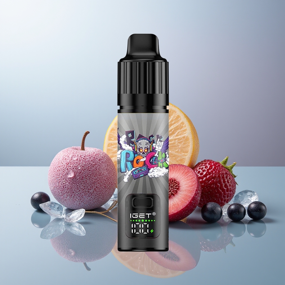 Wholesale Canada IGET BAR PLUS S3 POD 10000 Puffs 50mg/mL Disposable Vape Blackberry Ice
