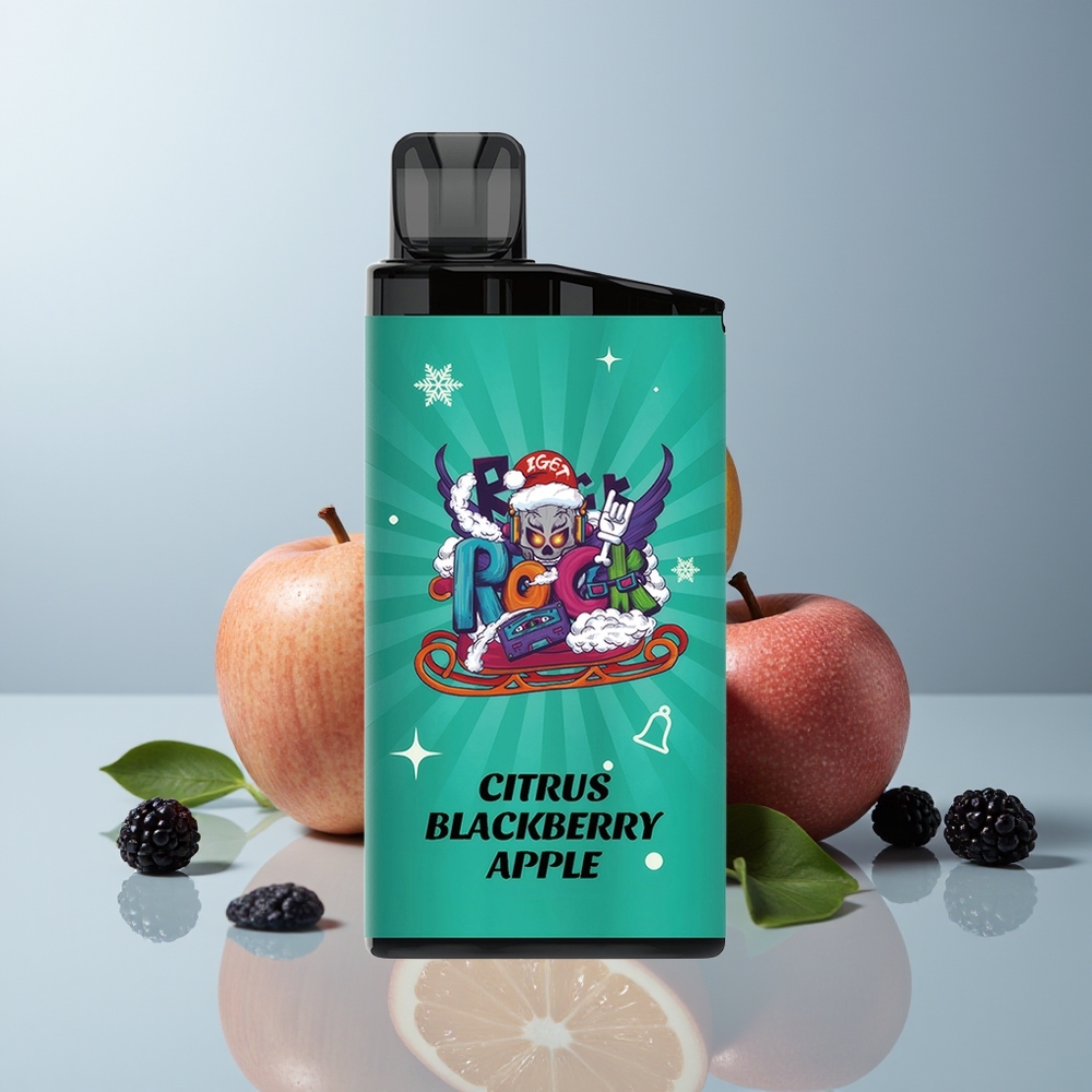 Wholesale Canada IGET Bar 3500 Puffs 1400mAh Citrus Blackberry Apple