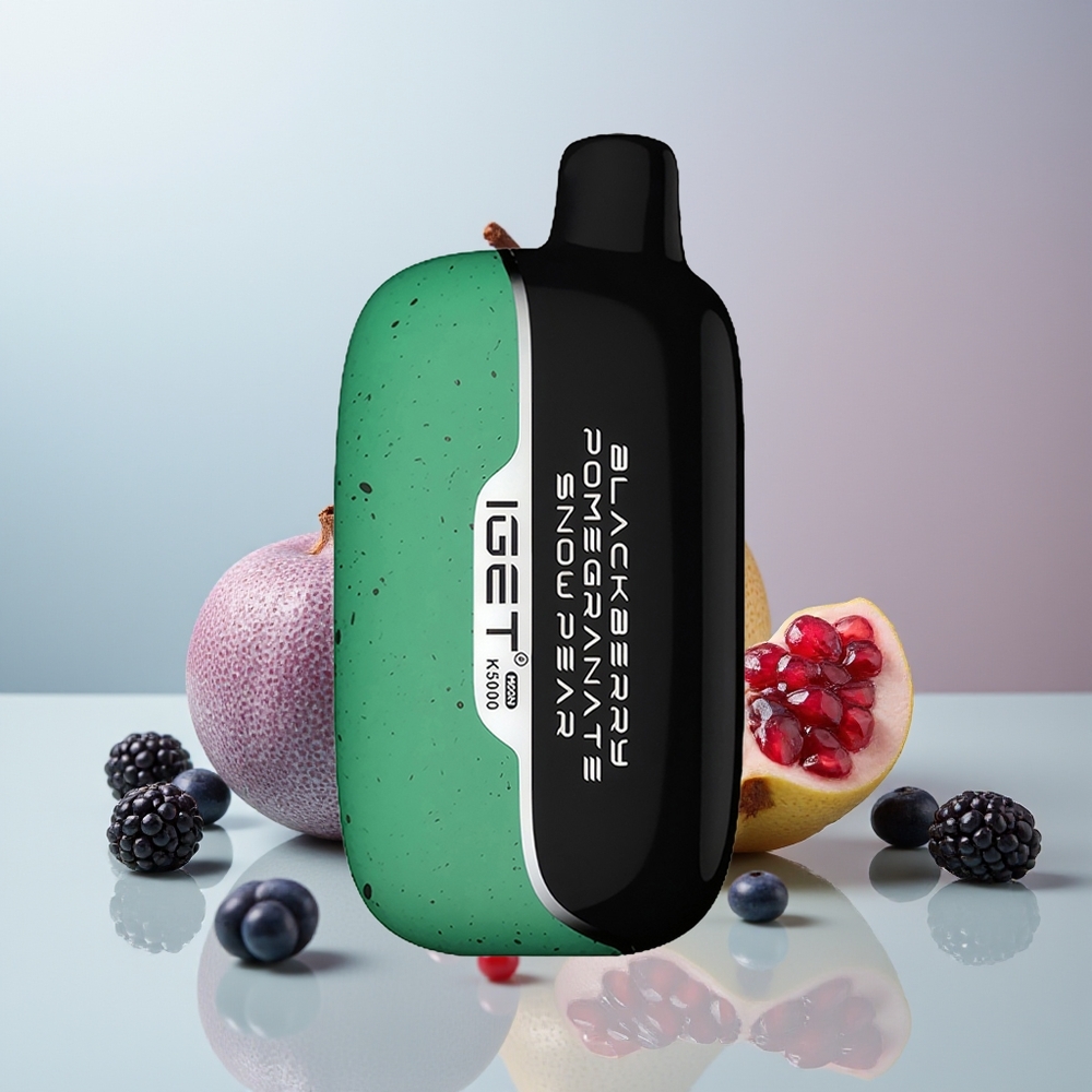 Wholesale Canada IGET Moon K5000 5000 Puffs PC Blackberry Pomegranate Snow Pear