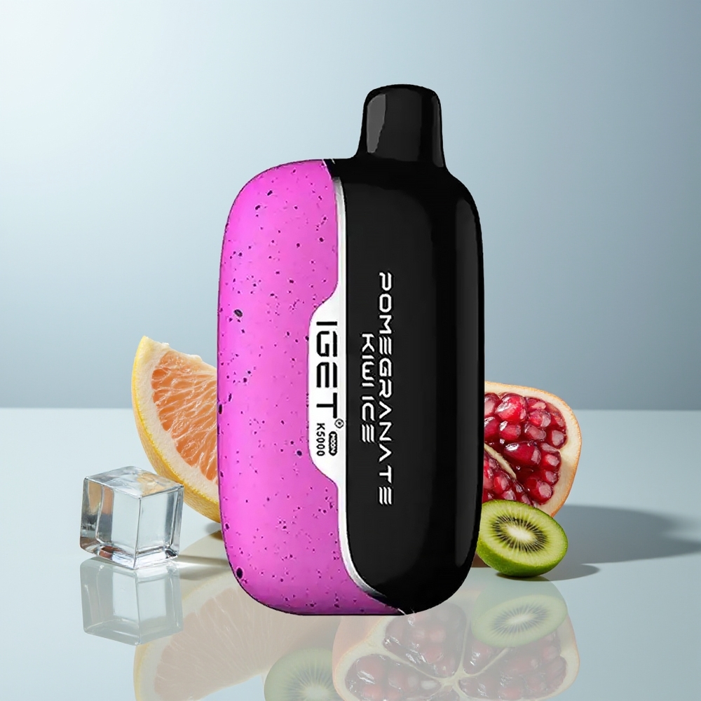 Wholesale Canada IGET Moon K5000 5000 Puffs PC Pomegranate Kiwi Ice Disposable Vape