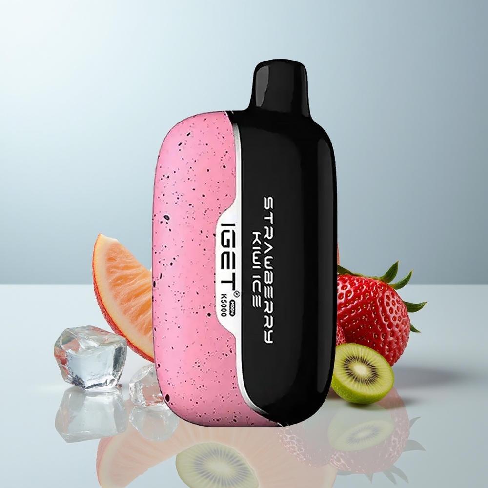 Wholesale Canada IGET Moon K5000 5000 Puffs PC Strawberry Kiwi Ice Disposable Vape