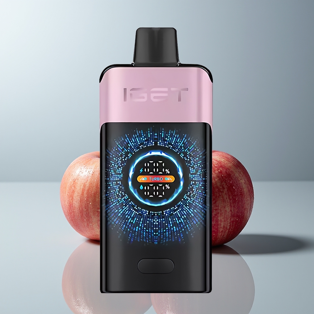 Wholesale Canada IGET ONE 12000 Puffs 2700 mAh Dual Mesh Coil Cherry Pomegranate